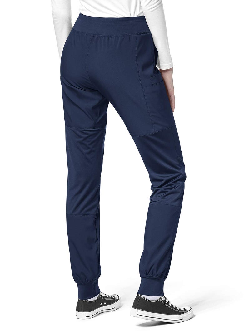 WINK Scrubs for Women, W123, Comfort Waist Cargo Joggers Pants with 8 Pockets - Image 2